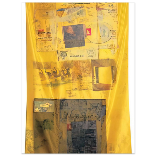 Sulphur Bank Hoarfrost by Robert Rauschenberg (1974) – art poster