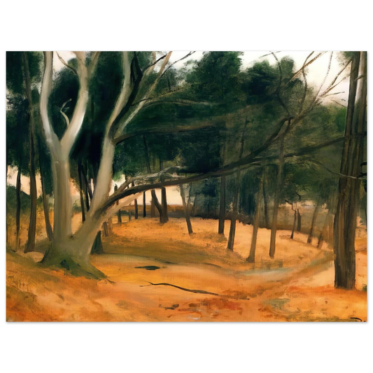 The Path Of Forest by Andre Derain (1928) – art poster