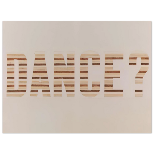 Dance 0 by Edward Ruscha (1973) – art poster