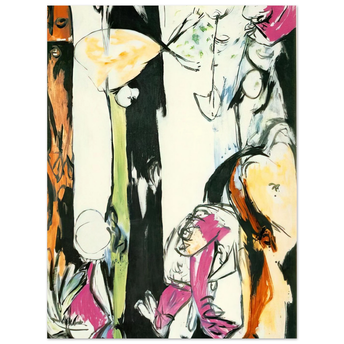 Easter And The Totem by Jackson Pollock – art poster