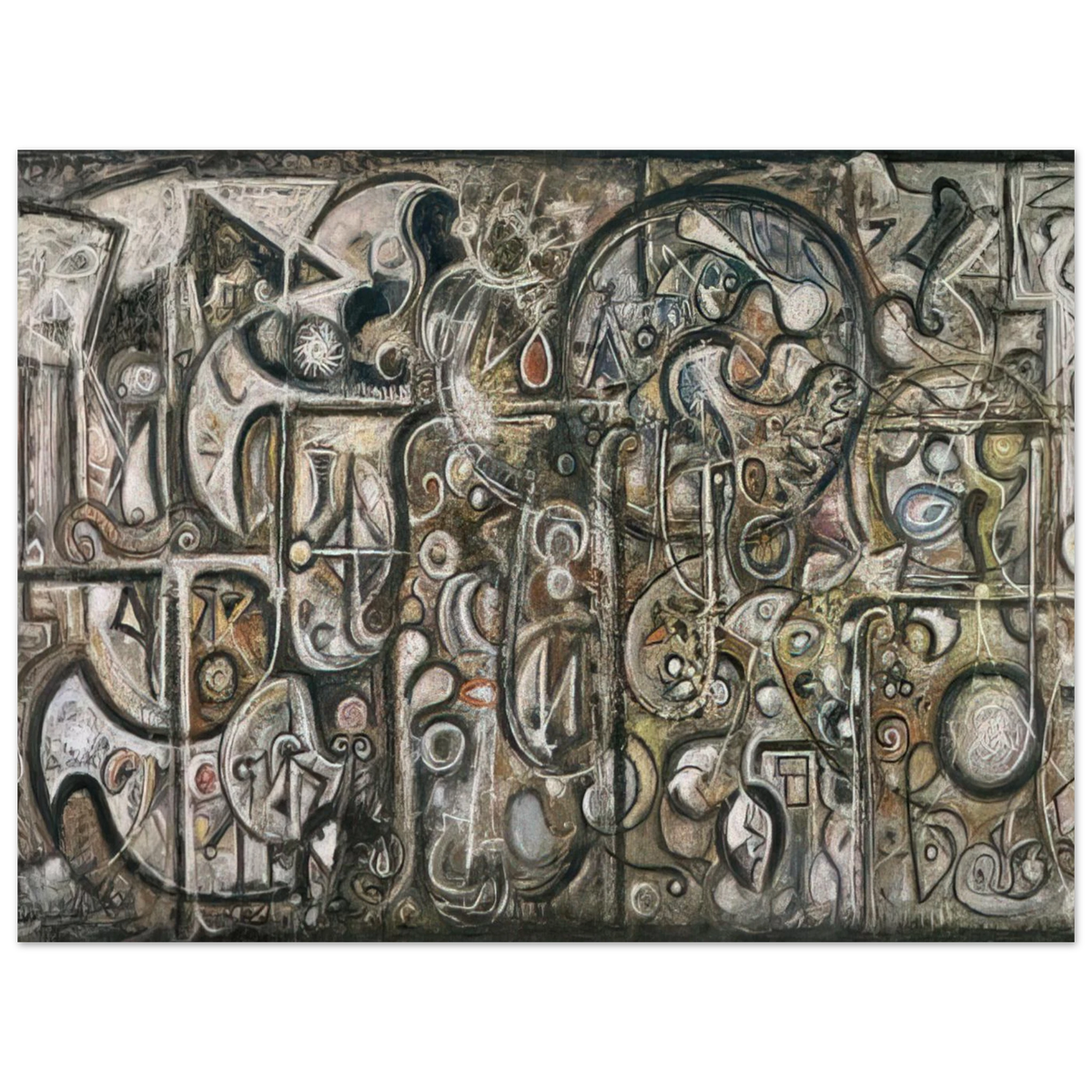 Symphony No. 1, The Transcendental by Richard Pousette-Dart – art poster, view 2