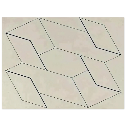 Structural Constellation 0 by Josef Albers (1955) – art poster, view 2