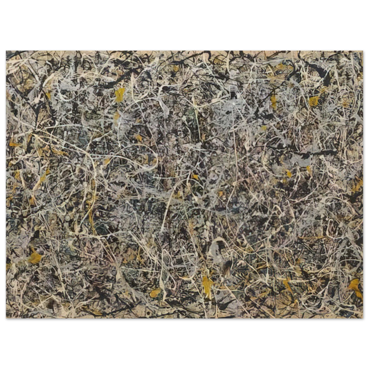 Number 1 by Jackson Pollock – art poster, view 2