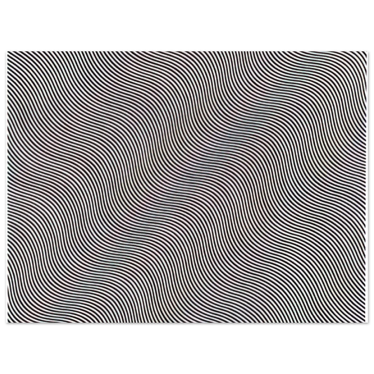 Untitled Diagonal Curve by Bridget Riley (1966) – art poster