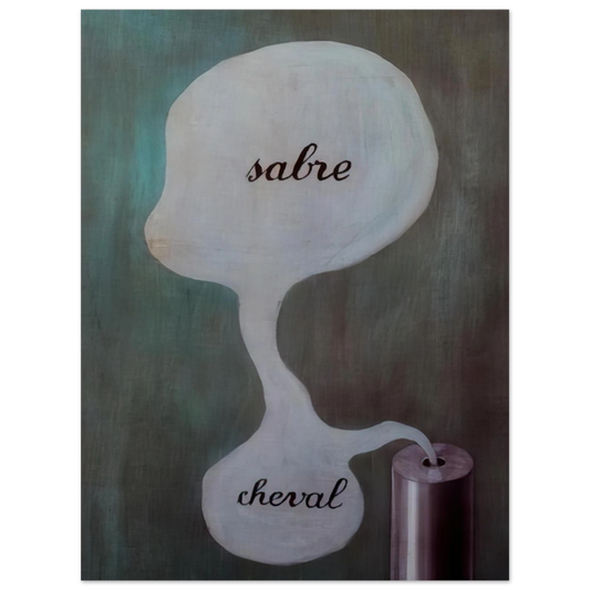 The Tree Of Knowledge by René Magritte (1929) – art poster
