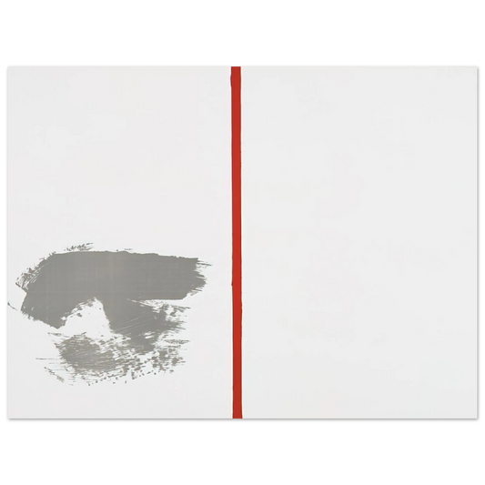 Ohne Titel Mit Rotem Strich by Blinky Palermo (1970) – art poster, view 2