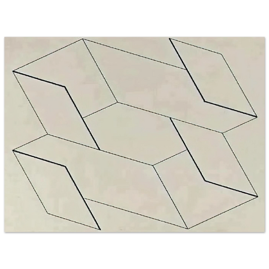 Structural Constellation 0 by Josef Albers (1955) – art poster