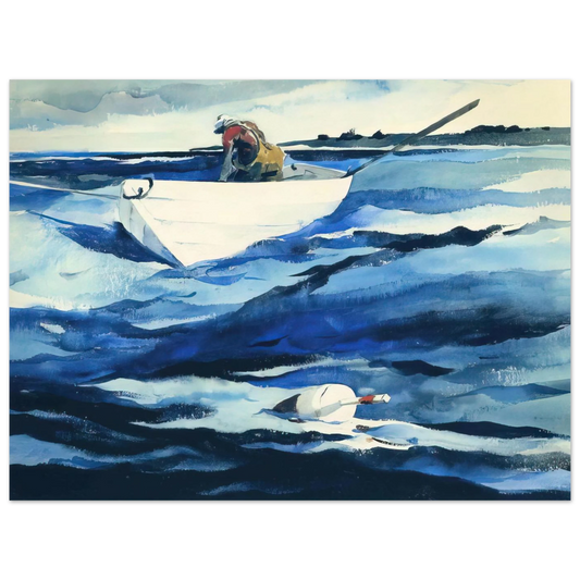 The Lobsterman by Andrew Wyeth – art poster