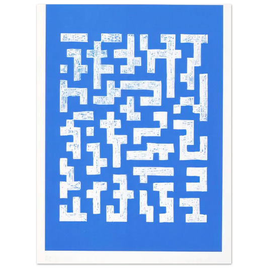 Double Impression Iv by Anni Albers (1978) – art poster