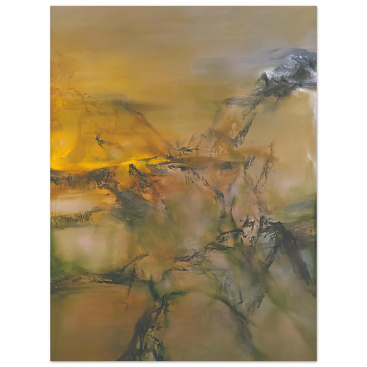 1 07 by Zao Wou-Ki (2001) – art poster