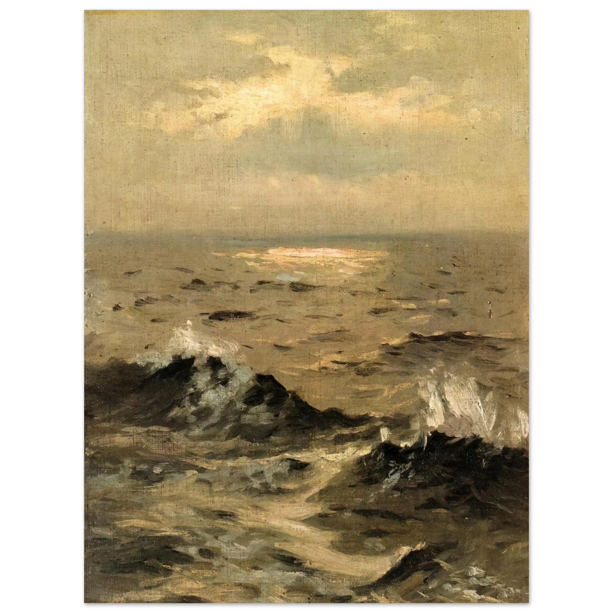 Seascape by John Singer Sargent – art poster, view 2