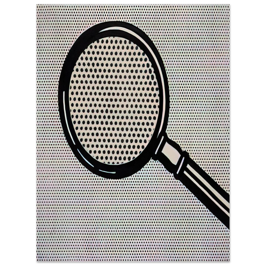 Magnifying Glass by Roy Lichtenstein (1963) – art poster, view 2