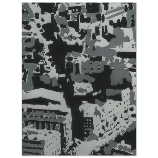 Townscape P2 by Gerhard Richter (1968) – art poster