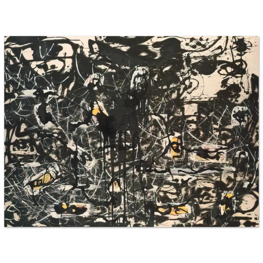 Yellow Islands by Jackson Pollock – art poster, view 2