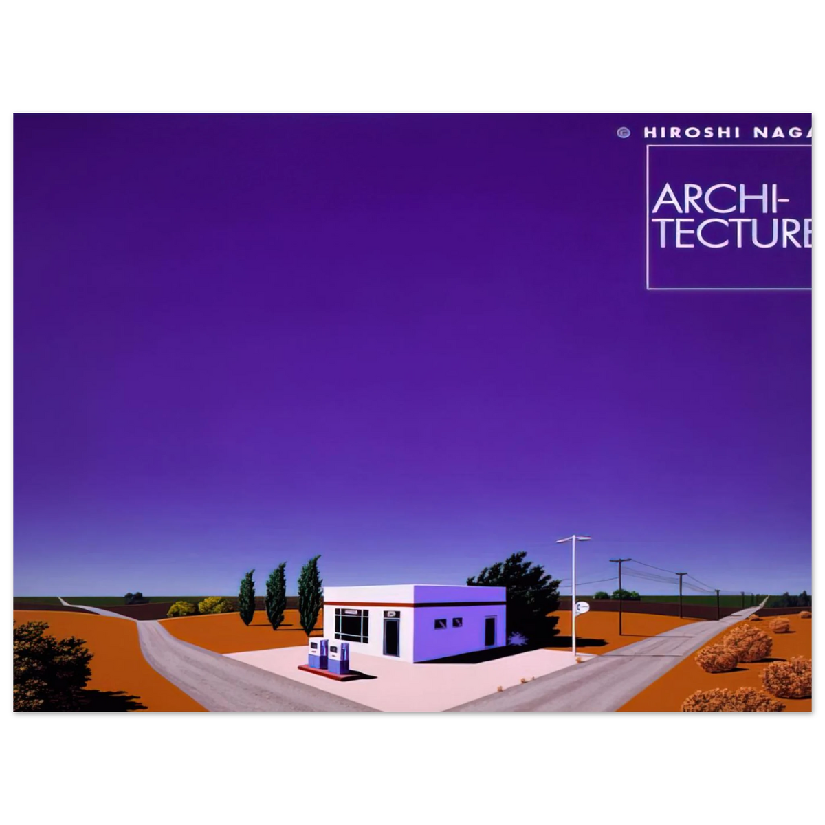 Building No. 5 by Hiroshi Nagai – art poster