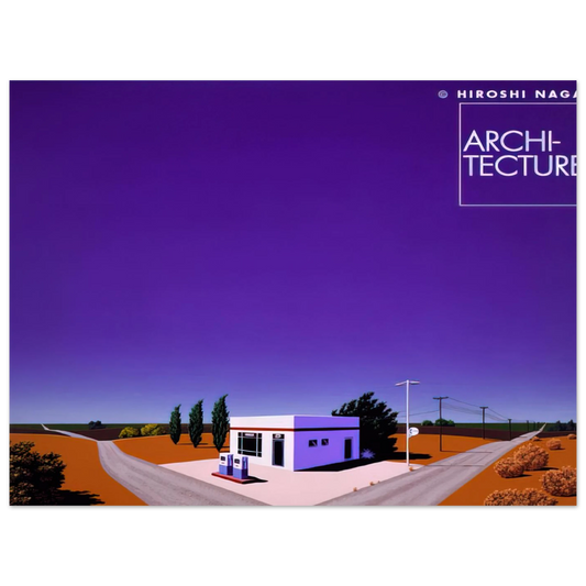 Building No. 5 by Hiroshi Nagai – art poster