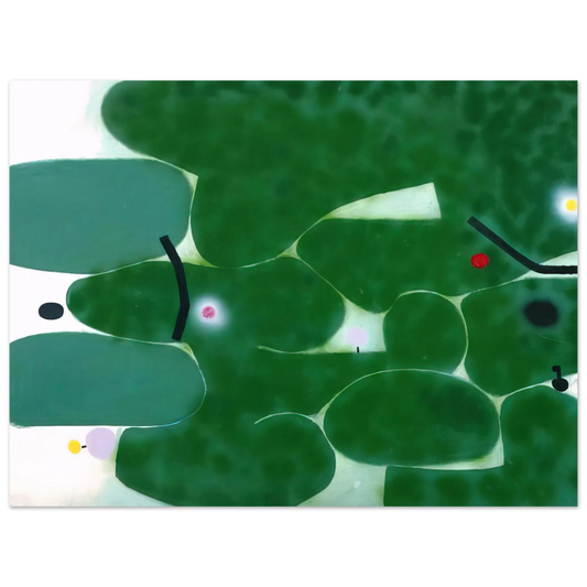 The Green Earth by Victor Pasmore (1980) – art poster, view 2