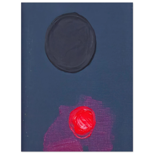 Bas by Luis Feito (1974) – art poster, view 2