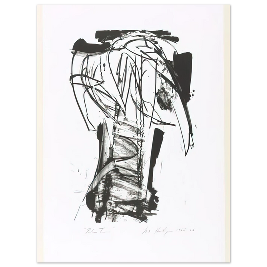 Palm Trees From The Series The Archaics by Grace Hartigan (1966) – art poster
