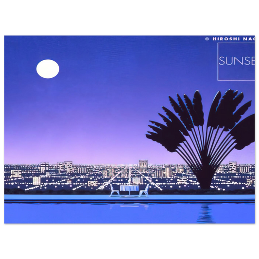 Sunset06bhq by Hiroshi Nagai – art poster