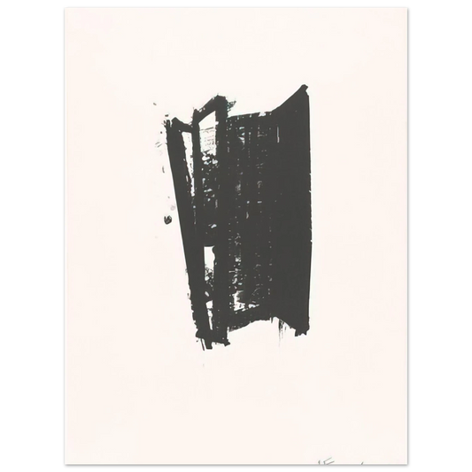 Sketch 6 by Richard Serra (1981) – art poster