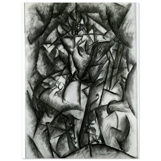 Concert Cafe by Carlo Carra (1912) – art poster, view 2