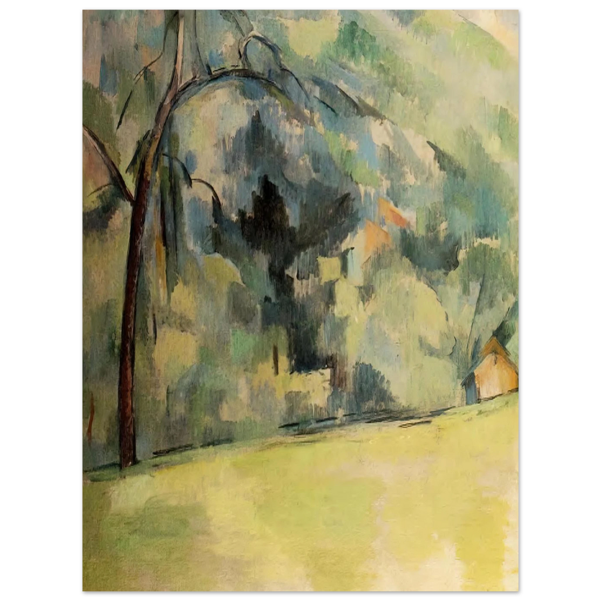 Morning In Provence by Paul Cézanne – art poster, view 2