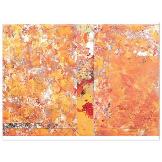 Toward A Red by Sam Gilliam – art poster