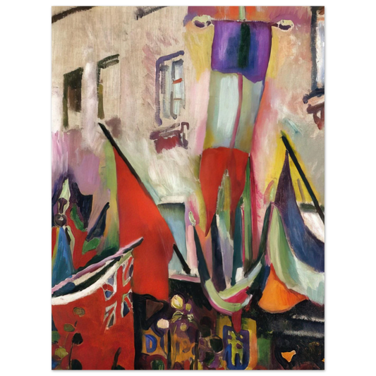 Flags by Raoul Dufy (1906) – art poster