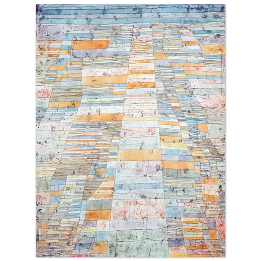 Main Path And Byways by Paul Klee (1929) – art poster