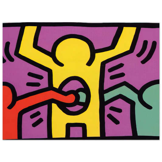 Pop Shop 1 by Keith Haring (1987) – art poster, view 2