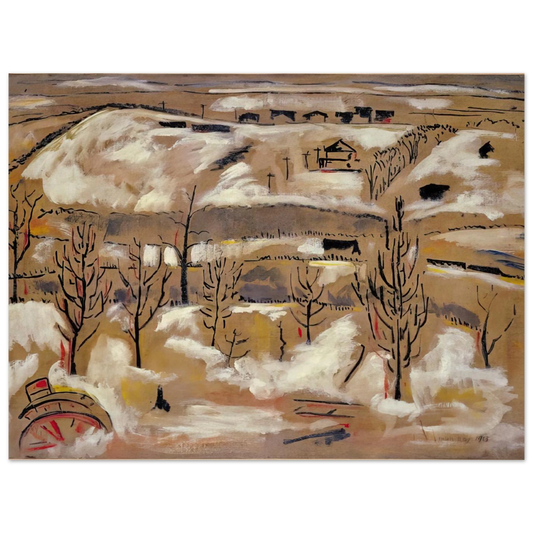 The Hill by Man Ray – art poster
