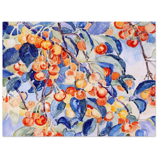 Cherries by Theo van Rysselberghe – art poster, view 2