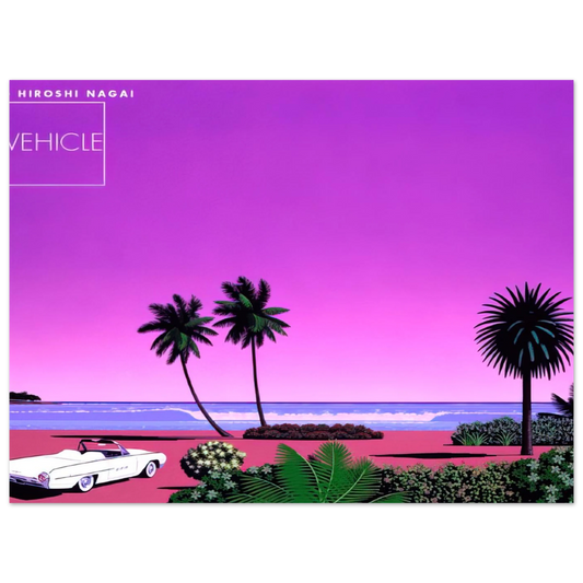 Vintage Car No. 3 by Hiroshi Nagai – art poster