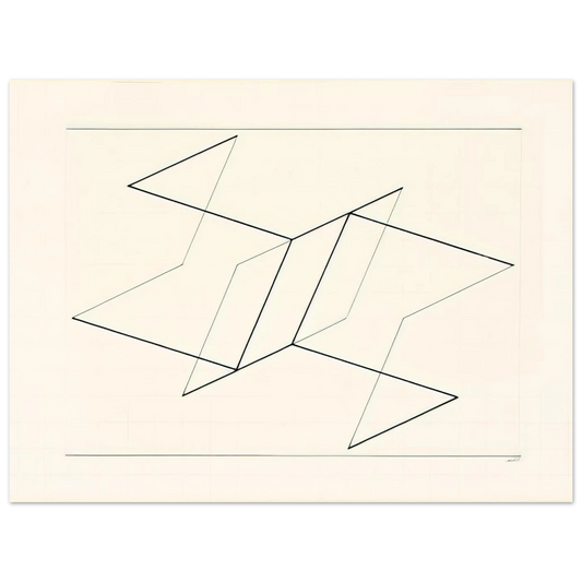 Structural Constellation by Josef Albers (1955) – art poster, view 2