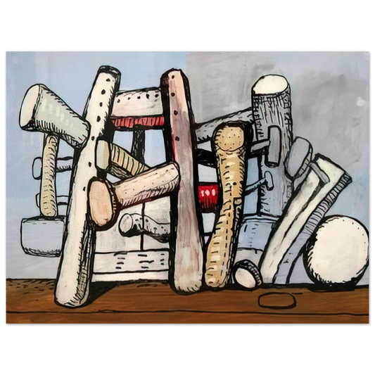 Untitled by Philip Guston (1980) – art poster