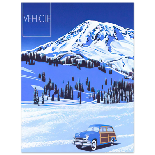 Vintage Car No. 17 by Hiroshi Nagai – art poster