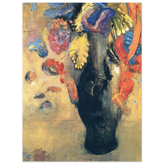 Flowers by Odilon Redon – art poster, view 2
