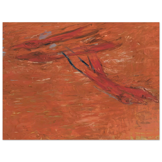 August 17th by Susan Rothenberg (1998) – art poster, view 2