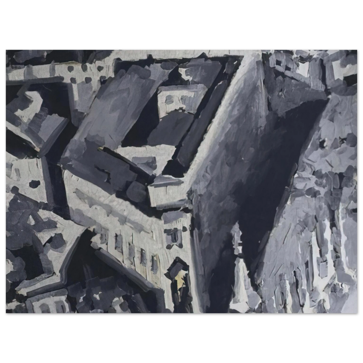 Townscape M2 by Gerhard Richter (1968) – art poster, view 2
