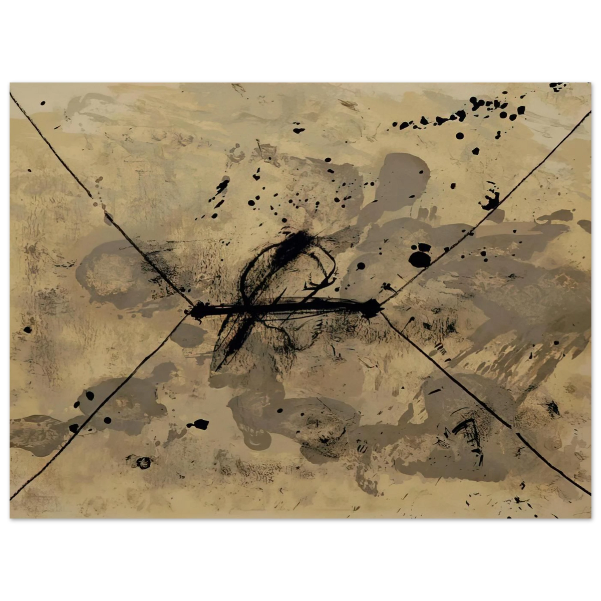 L Enveloppe by Antoni Tapies (1968) – art poster, view 2