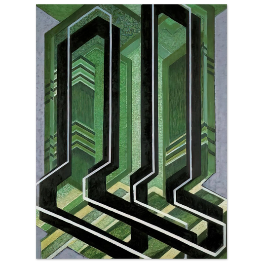 Diagonal Planes by Frantisek Kupka – art poster