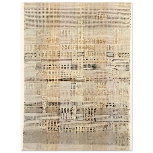 Development In Rose I by Anni Albers (1952) – art poster