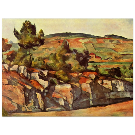 Mountains In Provence by Paul Cézanne – art poster, view 2