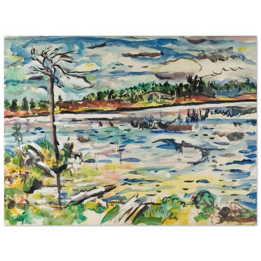 Michigan Summer Days by Ivan Albright – art poster, view 2