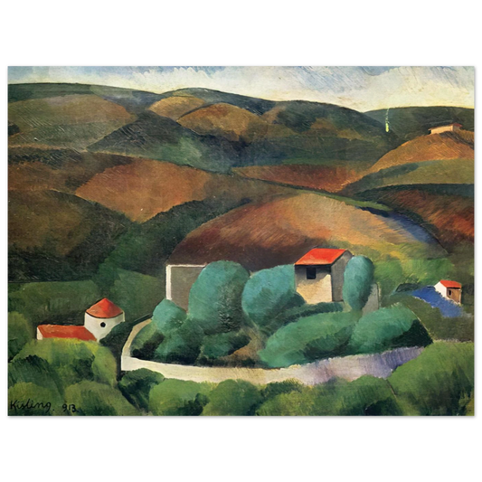Not Identified by Moise Kisling (1913) – art poster