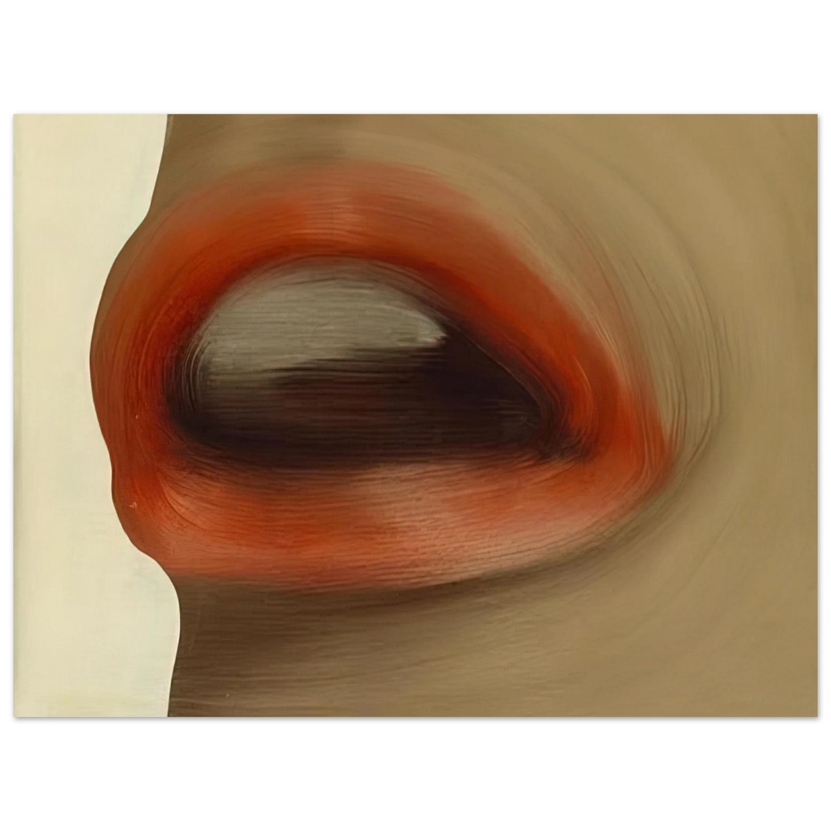 Mund Mouth Brigitte Bardot's Lips by Gerhard Richter (1963) – art poster, view 2