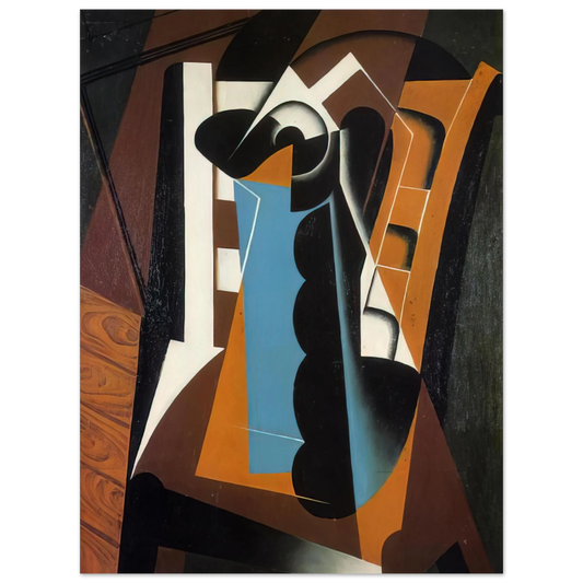 Still Life On A Chair by Juan Gris (1917) – art poster