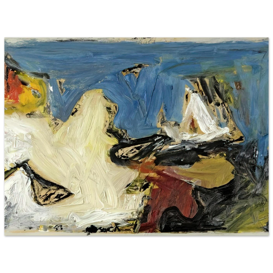 Painting I by Milton Resnick (1957) – art poster