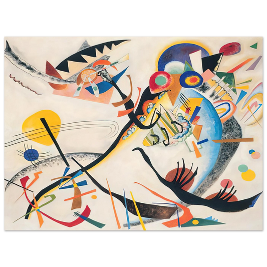 Untitled Artwork No. 5 by Wassily Kandinsky – art poster, view 2